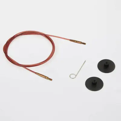 KnitPro Wire Marrone (40-150 cm)