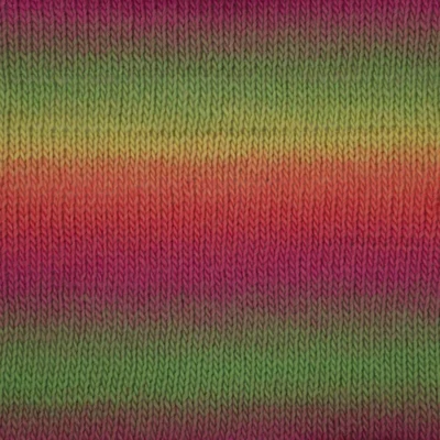 942 Multi rosa/verde/giallo