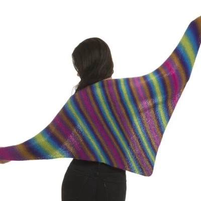 938 Multi verde/rosa