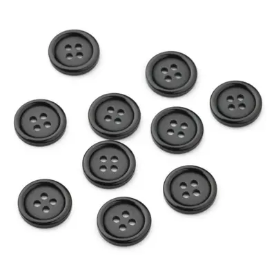 HobbyArts Bottoni Neri, 18 mm