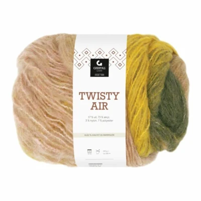 9109 Verde/giallo/rosa stampa