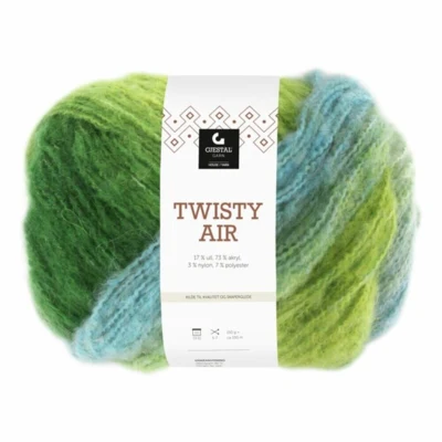 9102 Stampa Verde/Giallo/Ice Blue