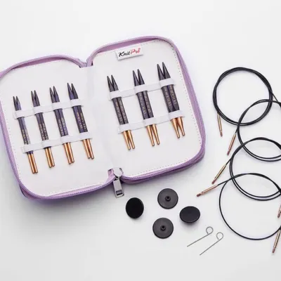KnitPro J’adore Cubics Set di Ferri Circolari Componibili Special