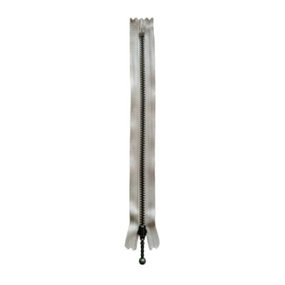 YKK Cerniera Fissa Ottone Antico 4 mm 20 cm