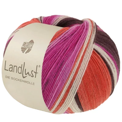135 Grigio marrone/Fucsia/Ecrù/Terracotta/Orchidea