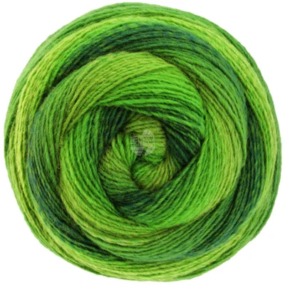 447 Verde chiaro/Giallo-verde/Turchese/Verde scuro