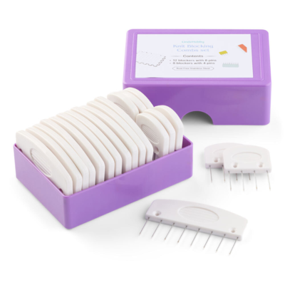 LindeHobby Set di Pettini per Blocking, Bianco
