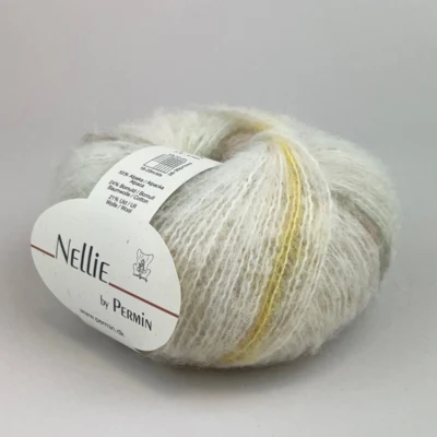 10 Bianco sporco/giallo/verde