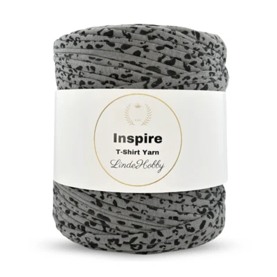 124 Grigio con stampa animalier