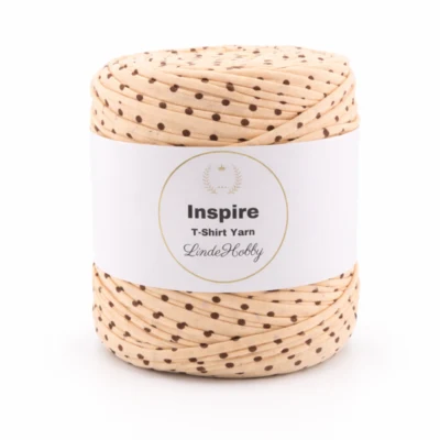 29 Beige con pois marroni
