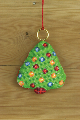 Kit da Ricamo Albero di Natale 8 x 8 cm