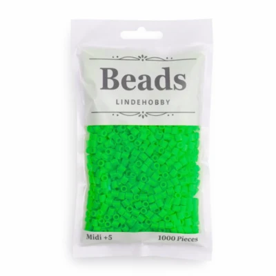 LindeHobby Beads Neon 02 Verde