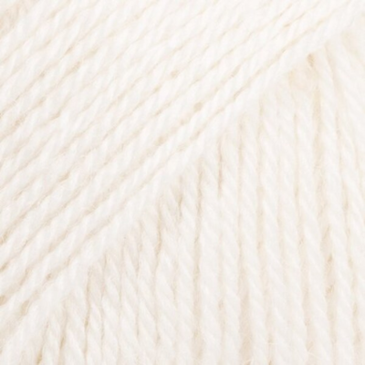 DROPS Flora 02 Bianco (Uni Colour)