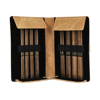 LYKKE Set di Ferri a Doppia Punta Umber, Tan, 15 cm (2.00-3.75 mm)