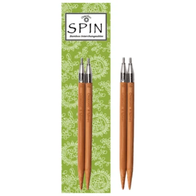 ChiaoGoo Ferri Circolari Intercambiabili Spin Bambù Patina (10 e 13 cm)