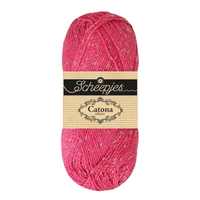 114-S Shocking Pink - Silver