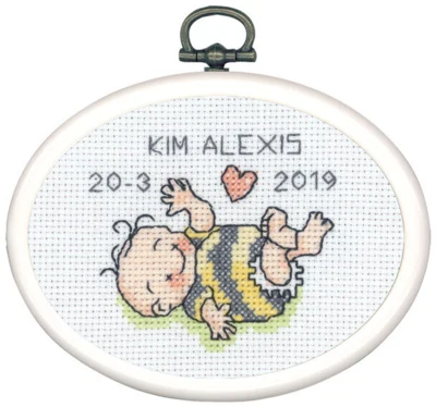 Kit da Ricamo Kim 3 con R5961/00 7 x 9 cm