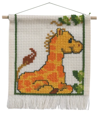 Kit da Ricamo MFK Giraffa 16 x 18 cm m/5119/18