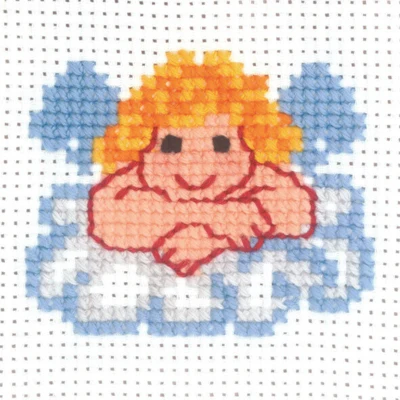 Kit Ricamo Angelo 10 x 10 cm