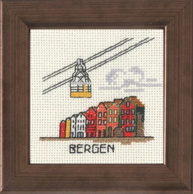 Kit da ricamo Bergen 10 x 10 cm R5370