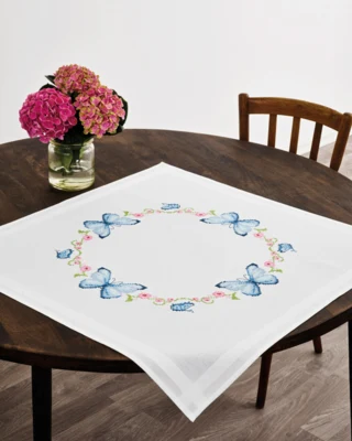 Kit da Ricamo Farfalle XXX 80 x 80 cm