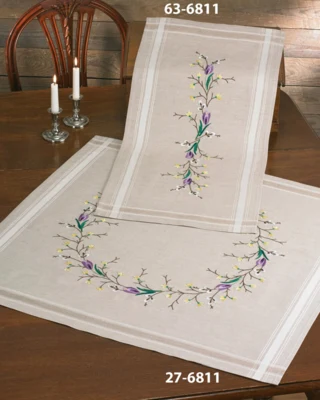 Kit da ricamo Rango Croco 80 x 80 cm