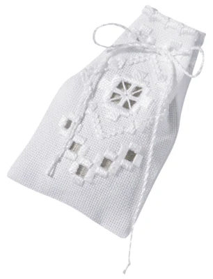 Kit da ricamo Hardanger mini 7 x 11 cm