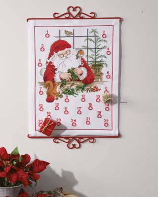 Kit da Ricamo Babbo Natale 32 x 44 cm