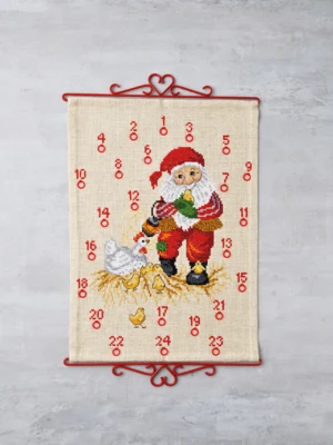 Kit da Ricamo Babbo Natale & Pulcini 5125/38