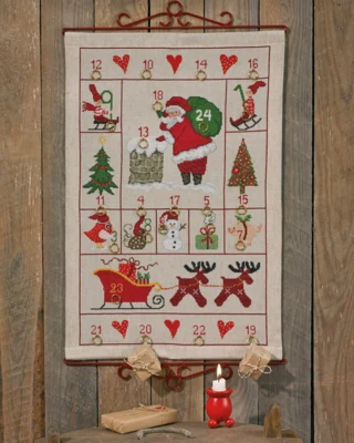 Kit per Ricamo Calendario Moderno 40 x 57 5135/40