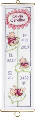 Kit da ricamo Olivia m/B5188/14 14 x 45 cm