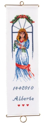 Kit per ricamo "Alberte 12 x 40 cm m/5188/12"