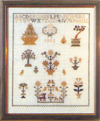 Kit da ricamo Altes land 1802 20 x 25 cm