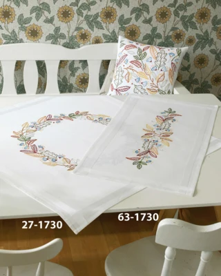 Kit da ricamo Autunno 40x80 cm
