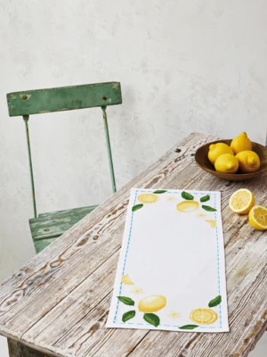 Kit da Ricamo Limone 25 x 61 cm