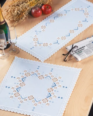 Kit Ricamo Hardanger 27 x 65 cm