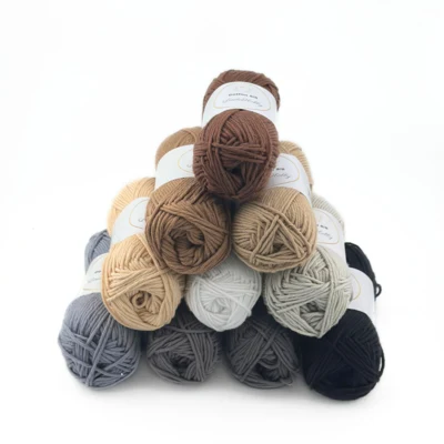 LindeHobby Cotton 8/8 – Natural Harmony, 10 gomitoli