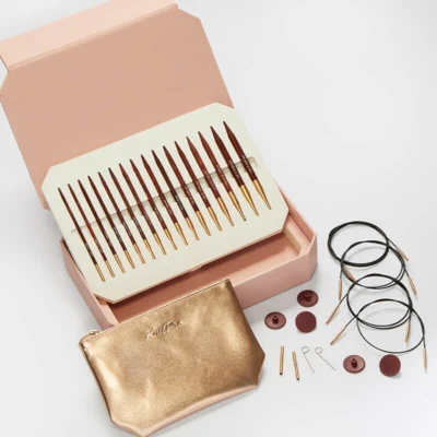 KnitPro Symfonie Rose Set di Ferri Circolari Componibili Deluxe