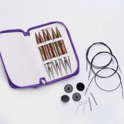 KnitPro Symfonie Set di Ferri Circolari Componibili Chunky