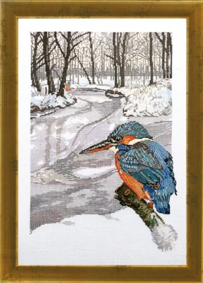Kit per Ricamo Martin Pescatore R5350 47 x 34 cm