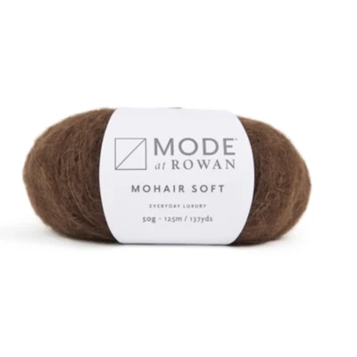 Mode at Rowan Mohair Soft 10202 Chocolate