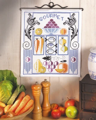 Kit Ricamo Cucina 35 x 39 cm B5123/35