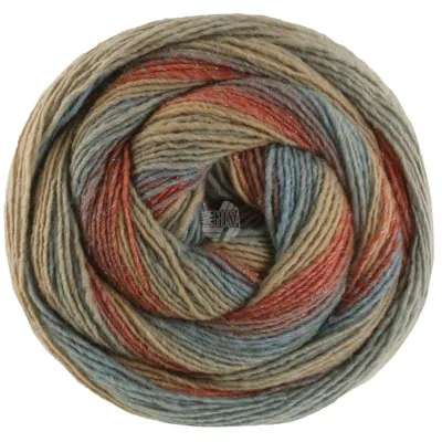 4033 Ruggine/rosso grigiastro/turchese/turchese grigiastro/tortora